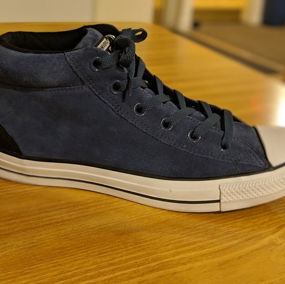 Converse Chuck Taylor Blue Suede - Picture 2 of 7